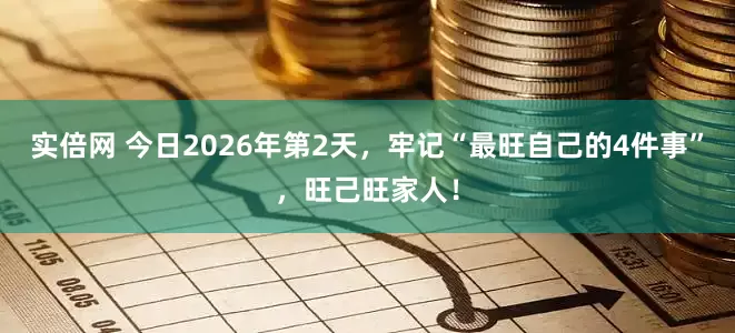 实倍网 今日2026年第2天，牢记“最旺自己的4件事”，旺己旺家人！